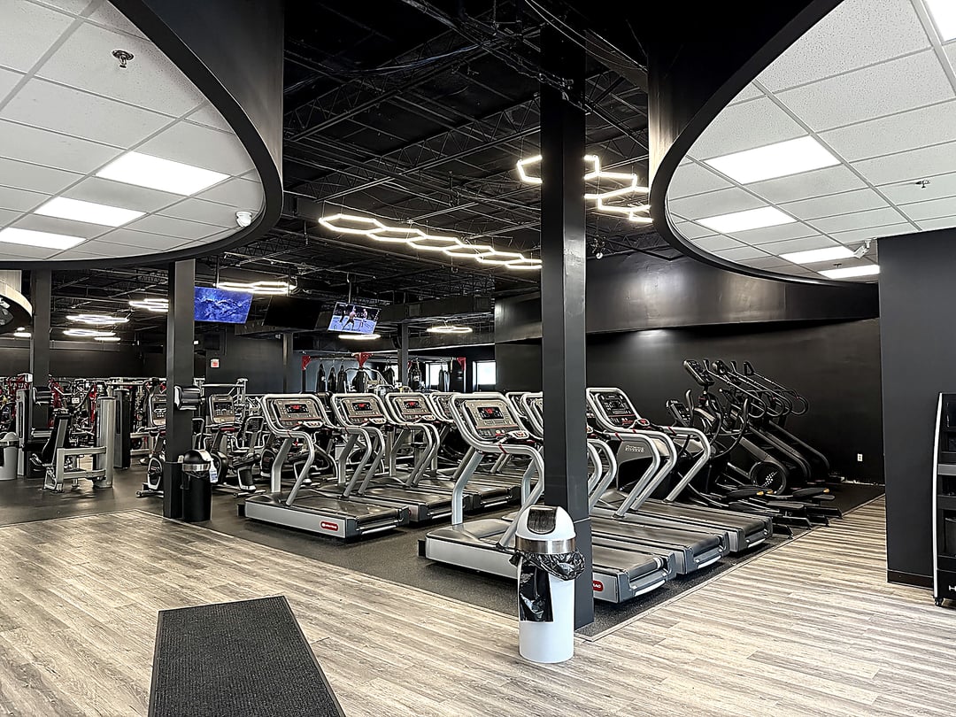 The current training floor ahead of the Paramus gym expansion