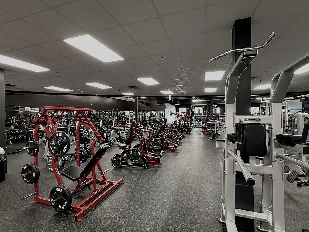 Strength training floor